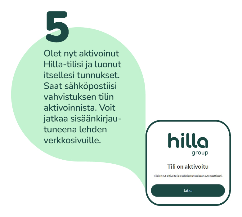 Luo hillatunnukset ohjeet